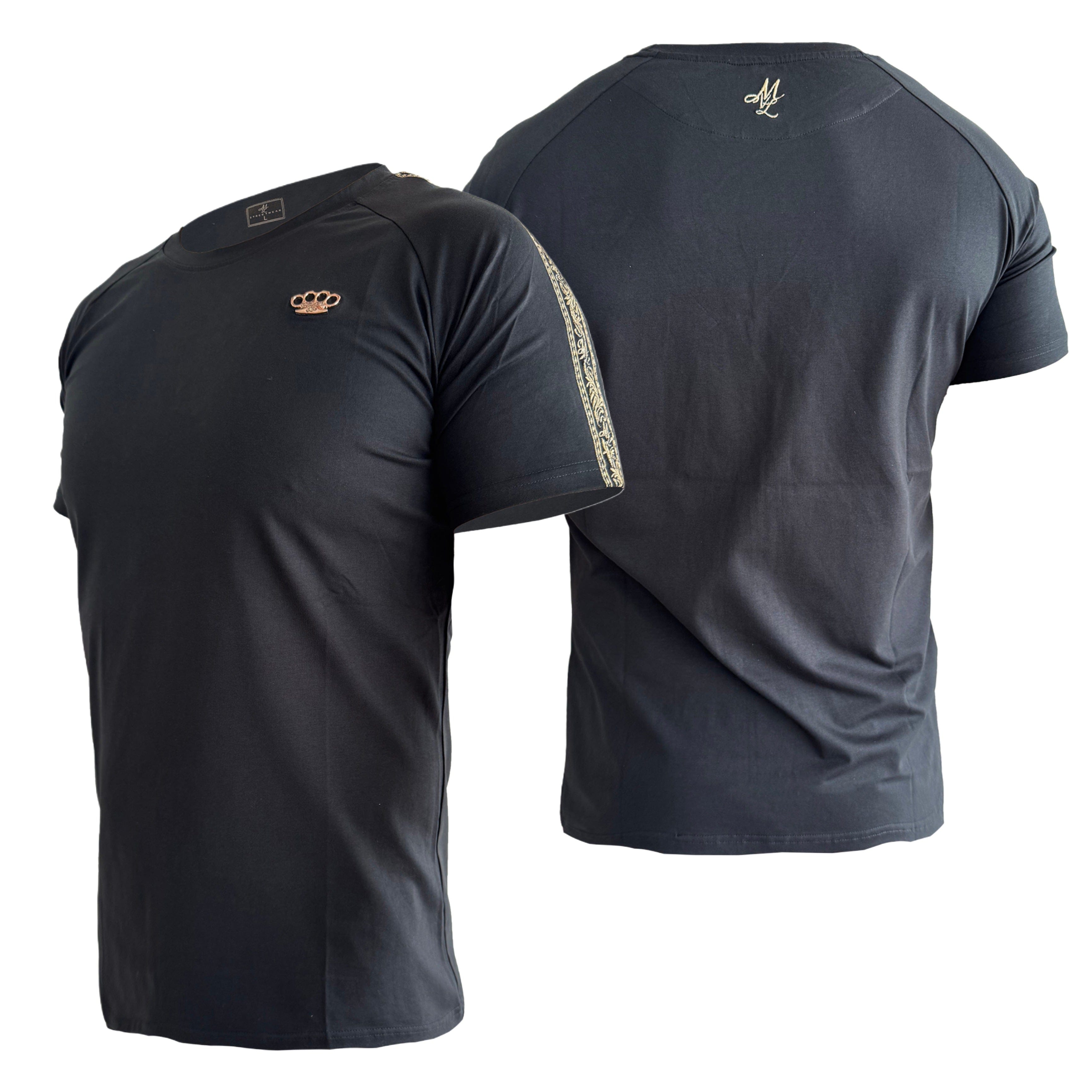 Maglietta MVL Meander - nera