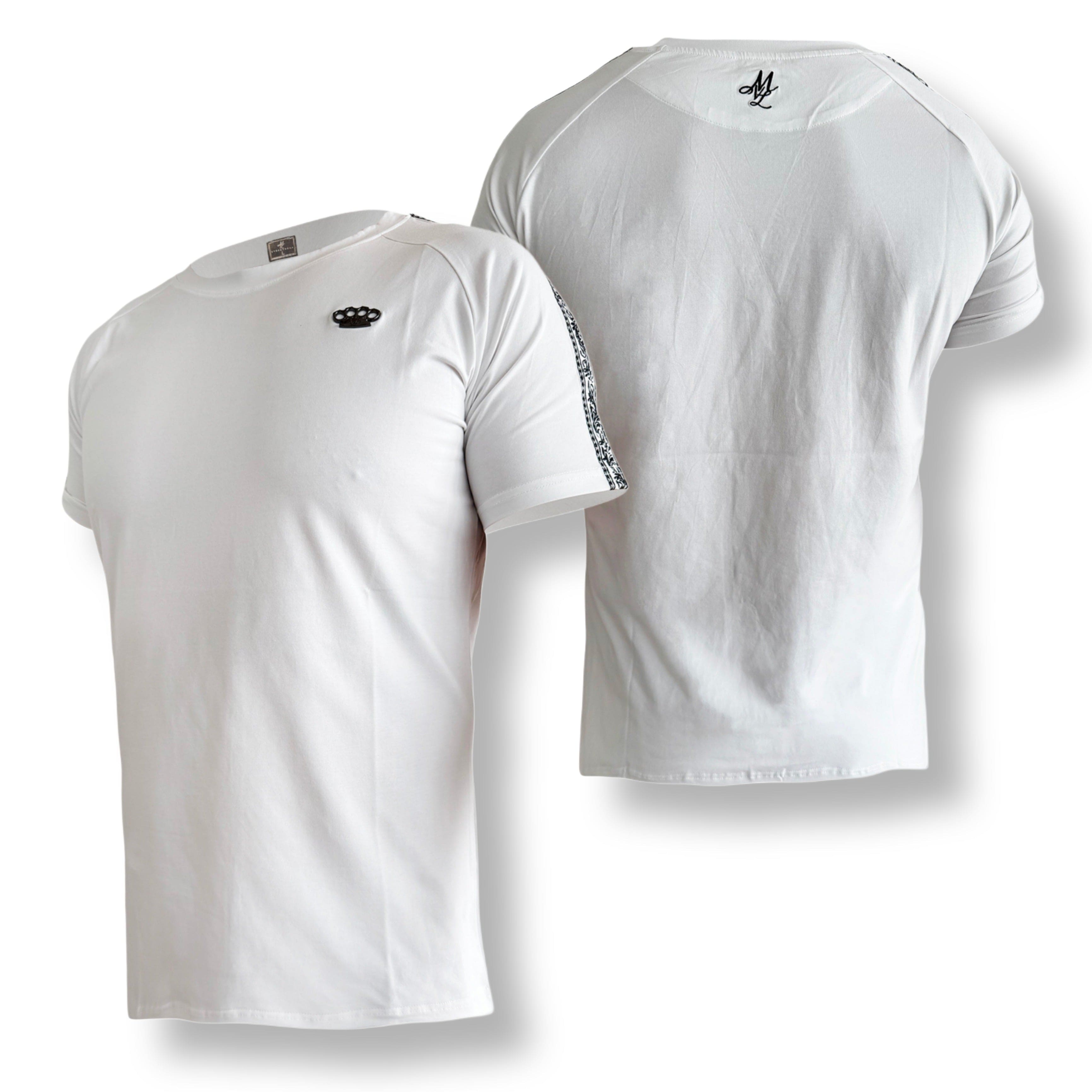 T-shirt MVL Meander - blanc