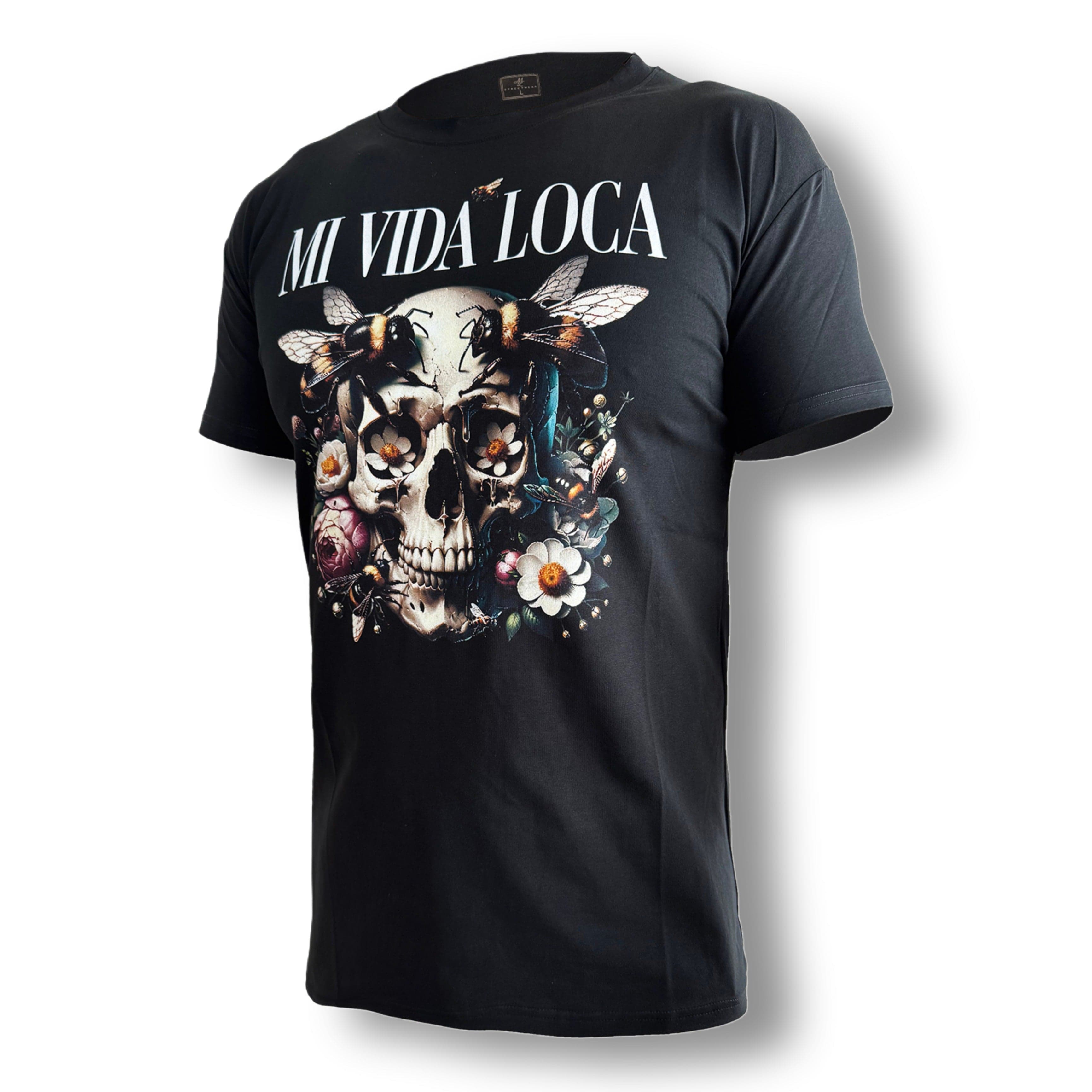 Camiseta MVL con calavera de fauna