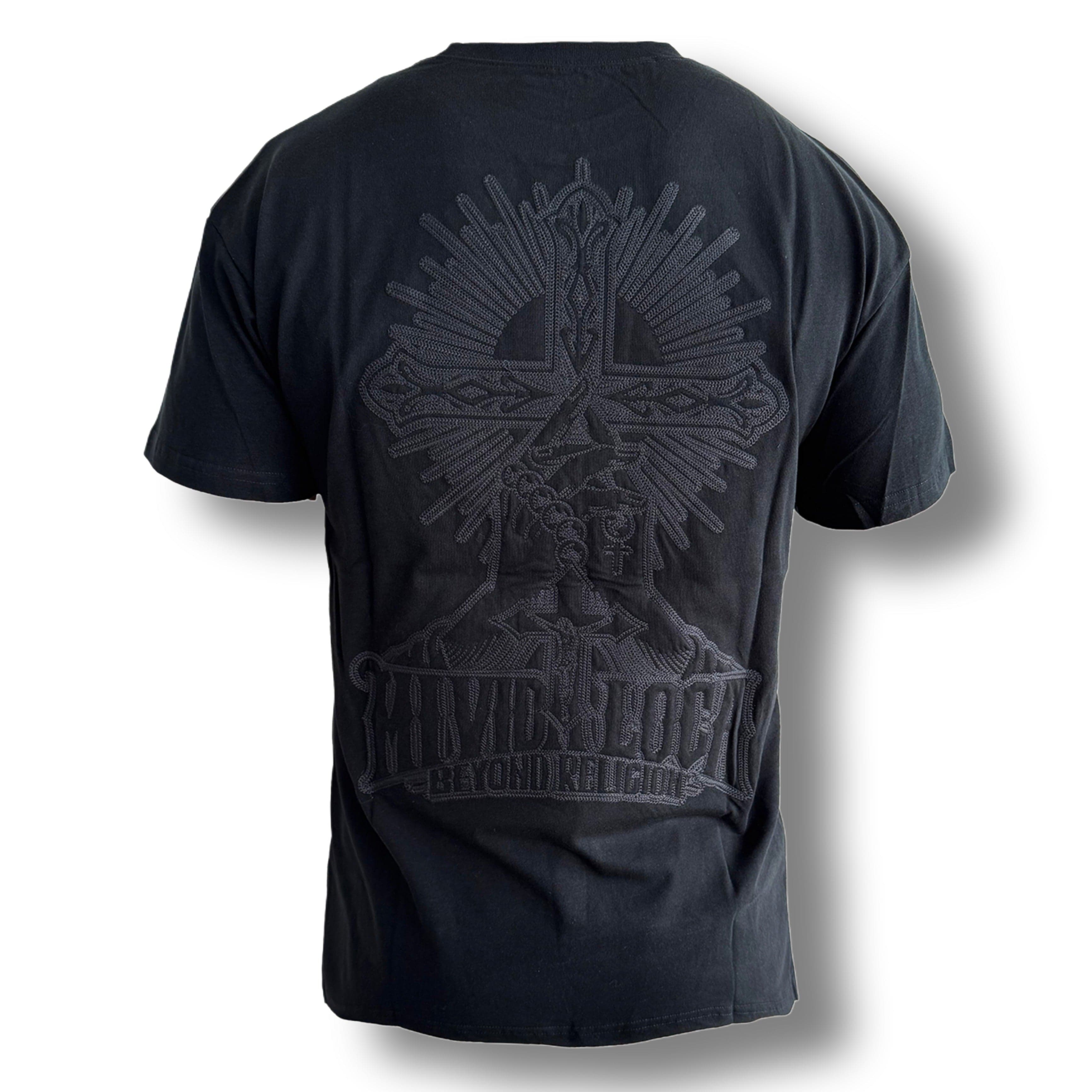Camiseta MVL Beyond religion - negra (OVERSIZED)