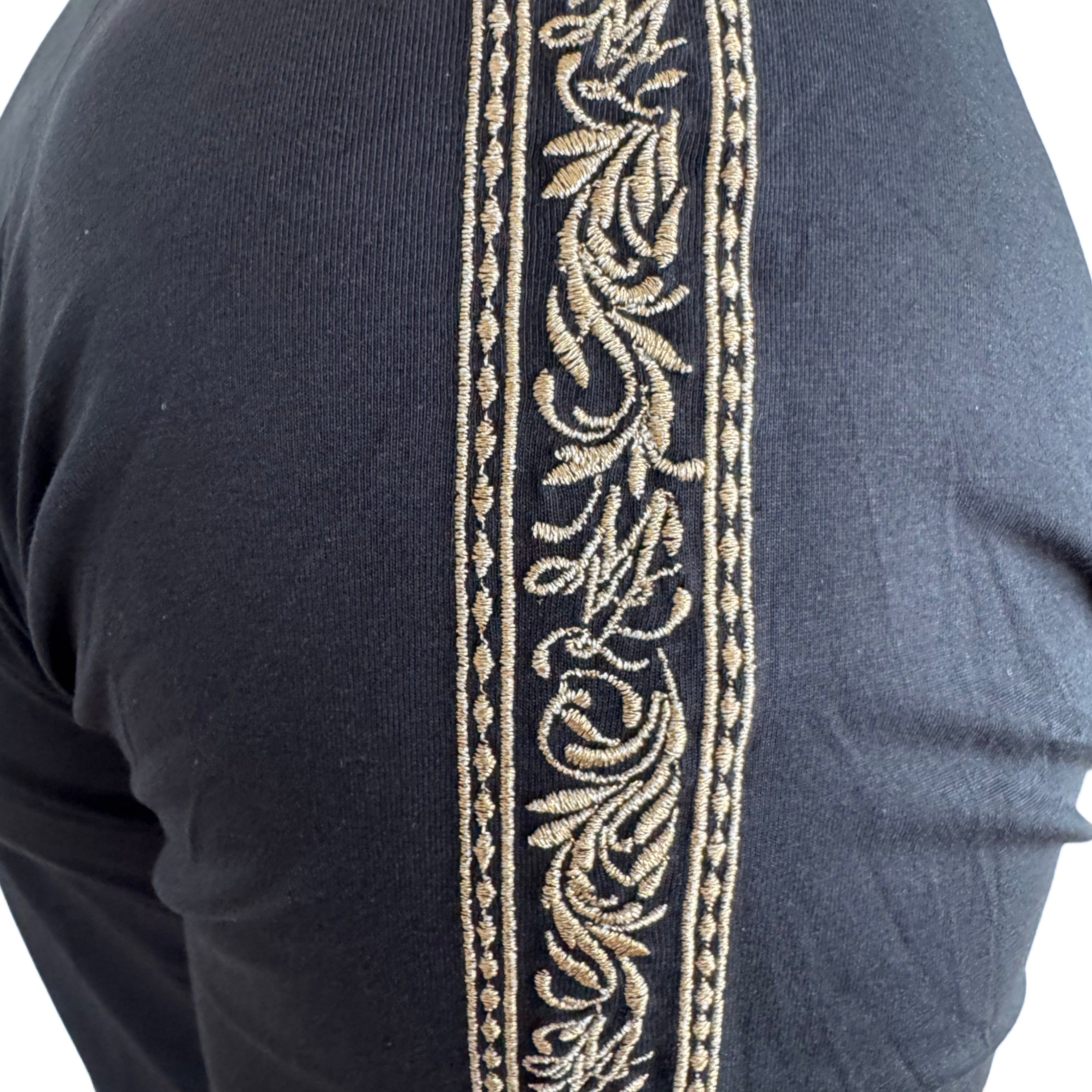 Maglietta MVL Meander - nera