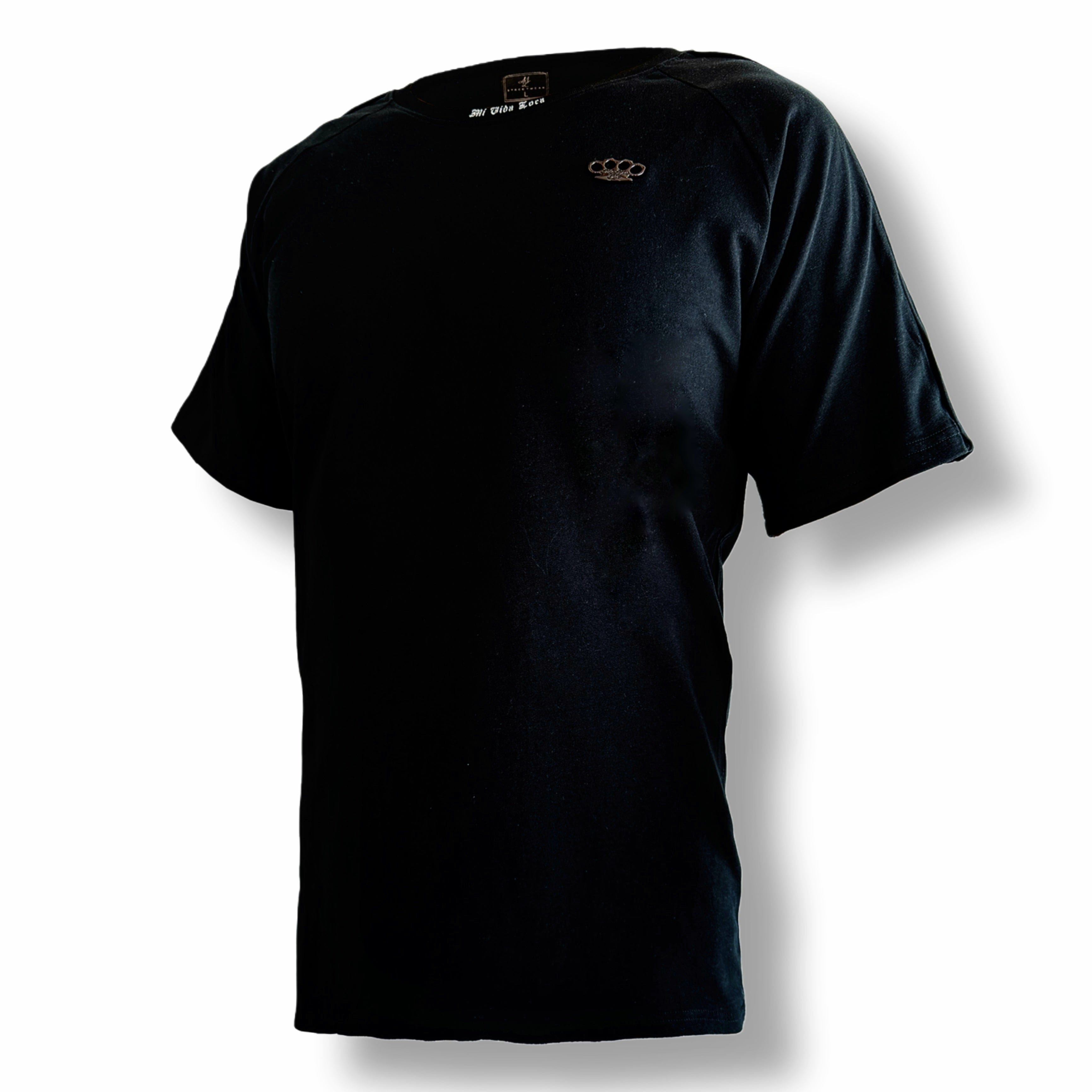 Базовая рубашка MVL - черная (СВОБОДНЫЙ КРОЙ)