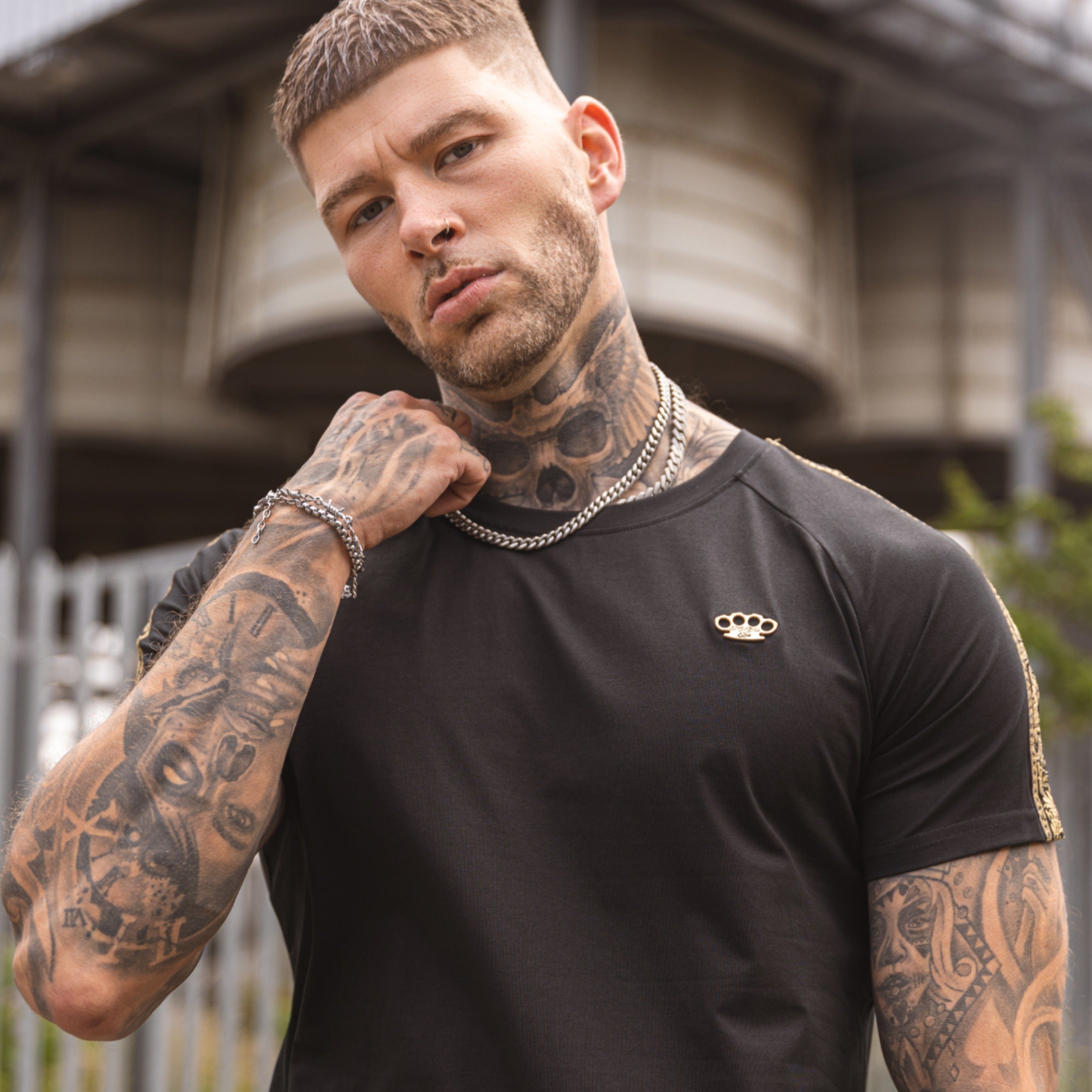 Camiseta MVL Meander - negra
