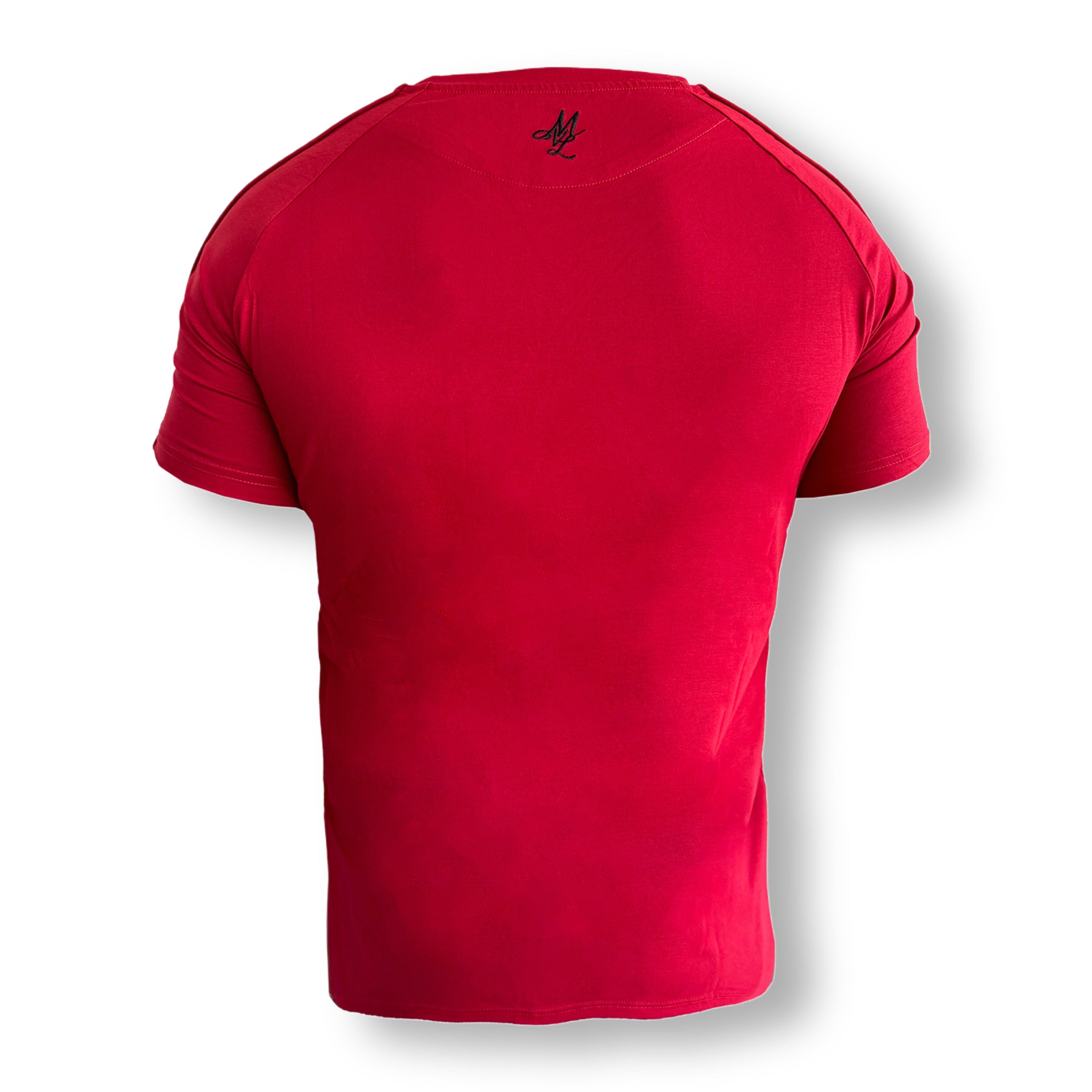 Футболка MVL Basic - красная