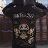 Felpa con cappuccio MVL AK Skull