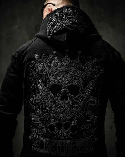 Sudadera con capucha MVL «Dark AK King»