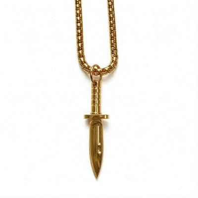 Cadena para cuchillo - dorada