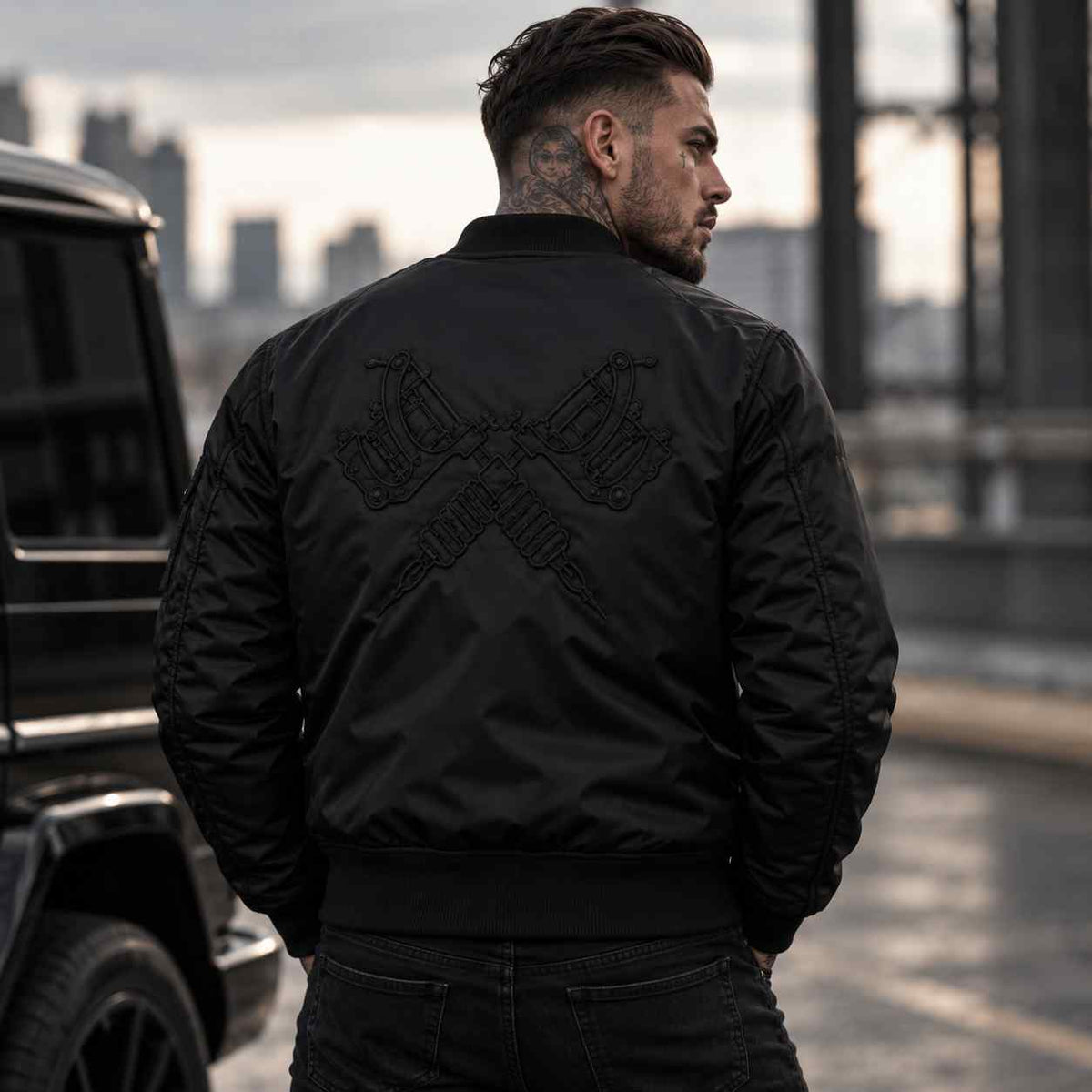 Tattooguns Bomberjacke – Herren