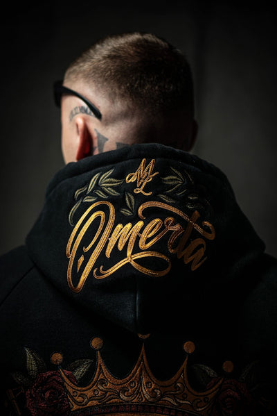 Sudadera con capucha MVL "Ángel oscuro"