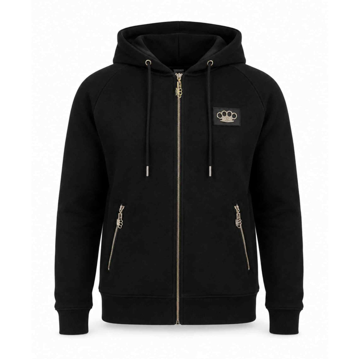 Trust nobody zip hoodie