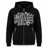 Omerta embroidered zip hoodie