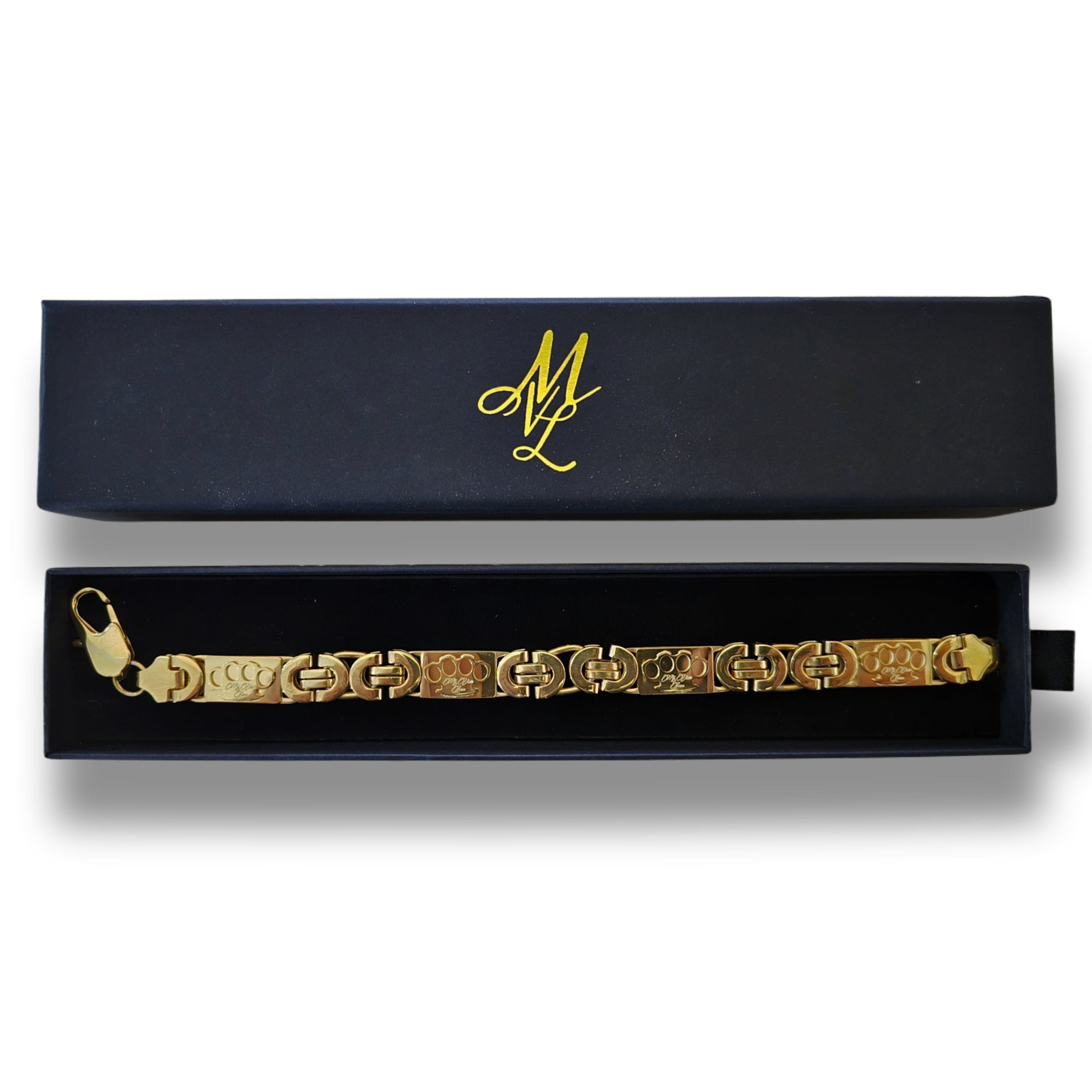 Pulsera MVL Kings - oro