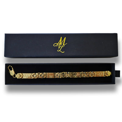 Pulsera MVL Kings - oro