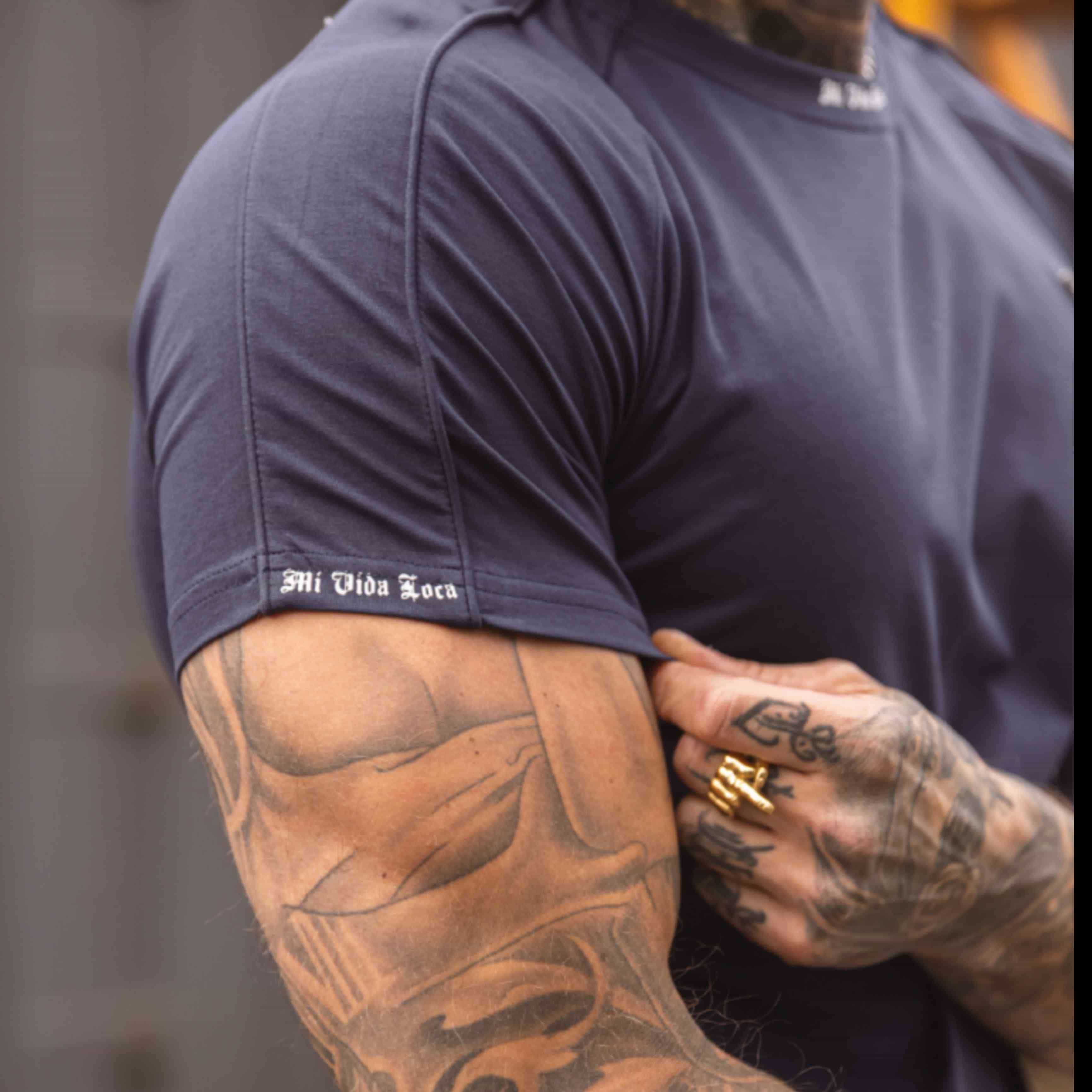 MVL Basic-Hemd - marineblau