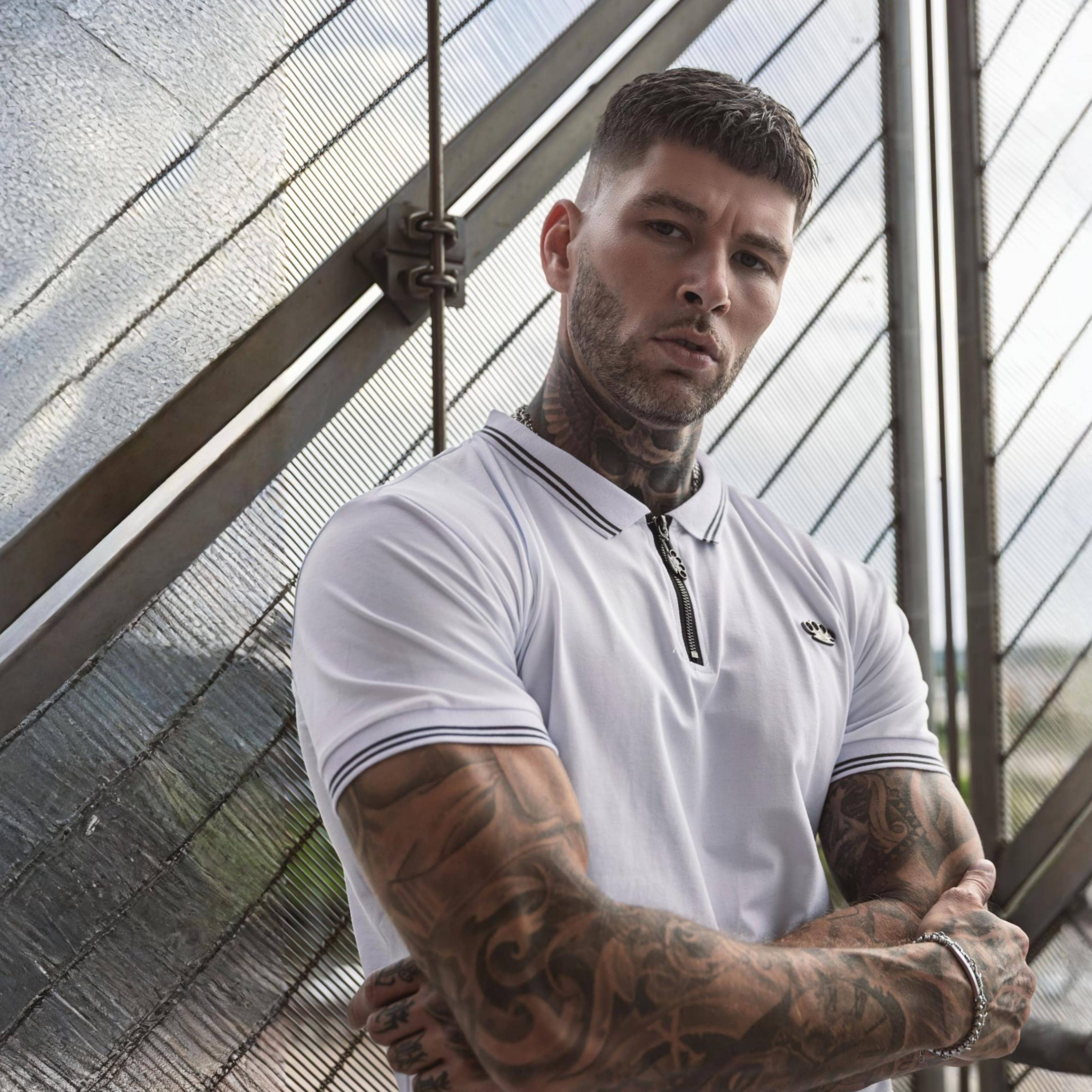 Polo MVL "Eagle" - bianca