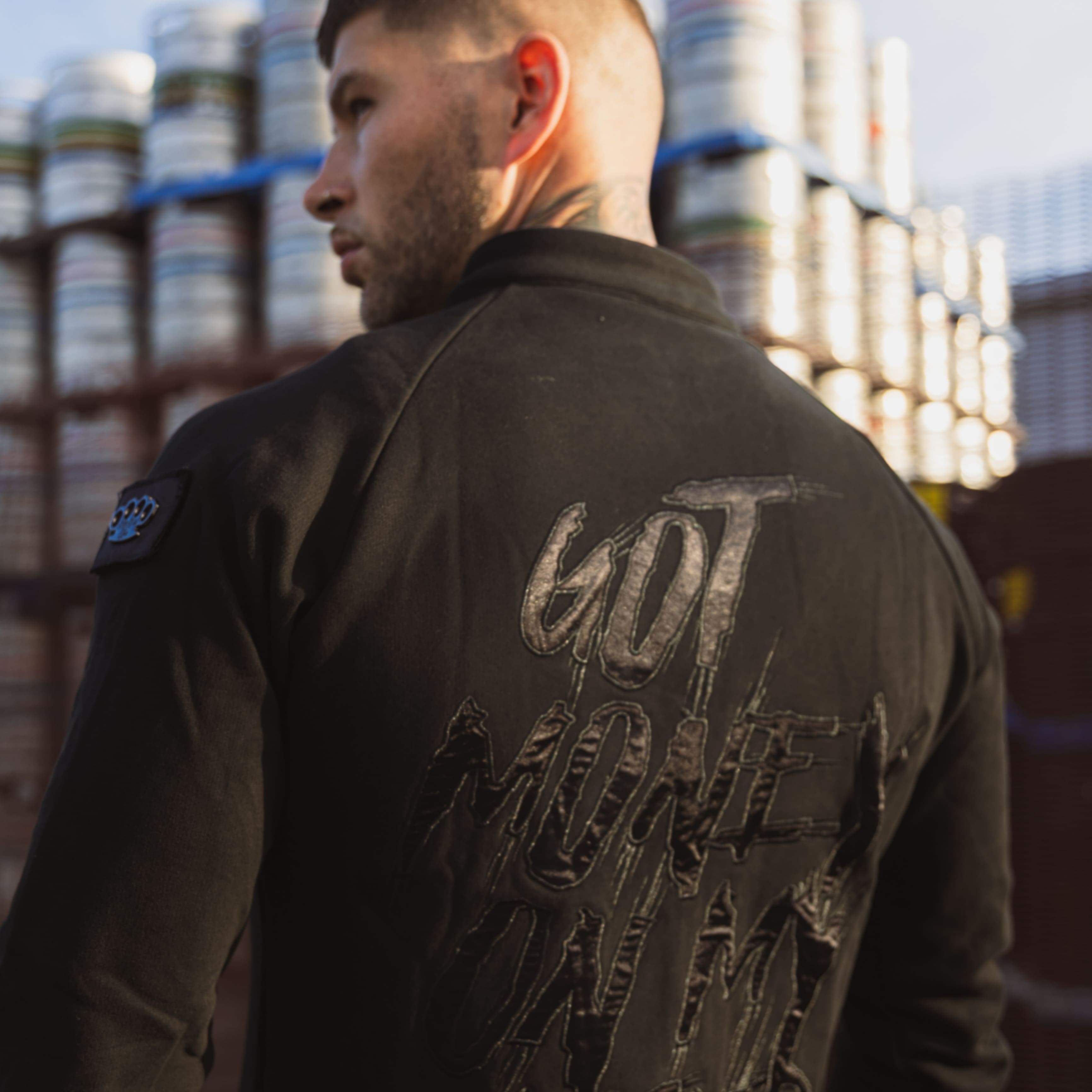 Chaqueta deportiva MVL "Dinero en mi mente"