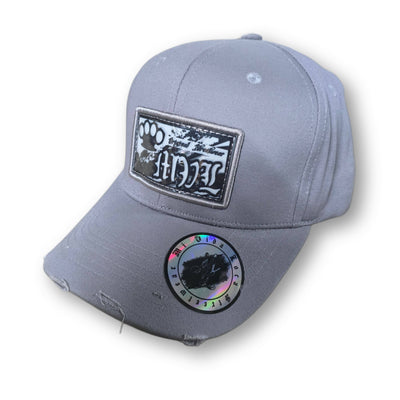 MVL Original streetwear curved cap - grey