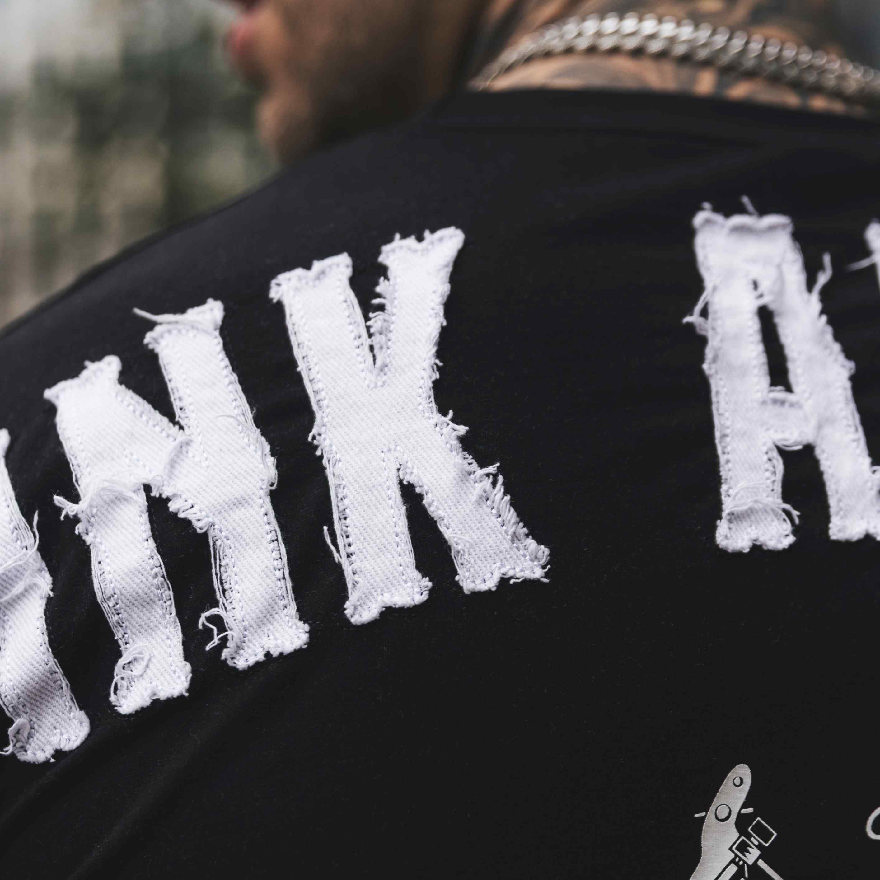 T-shirt « Ink addict » - noir