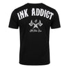T-shirt « Ink addict » - noir