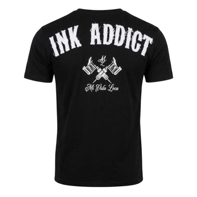 Camiseta «Ink addict» - negra