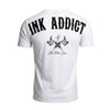 „Ink Addict“-T-Shirt – Weiß