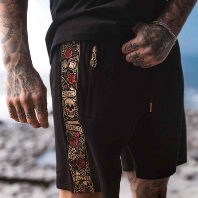 Pantalones cortos de running LFR - negro/color