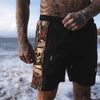 Pantalones cortos de baño LFR para correr - negro/color