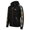 Sudadera con capucha y estampado ornamentado de Savage - negra
