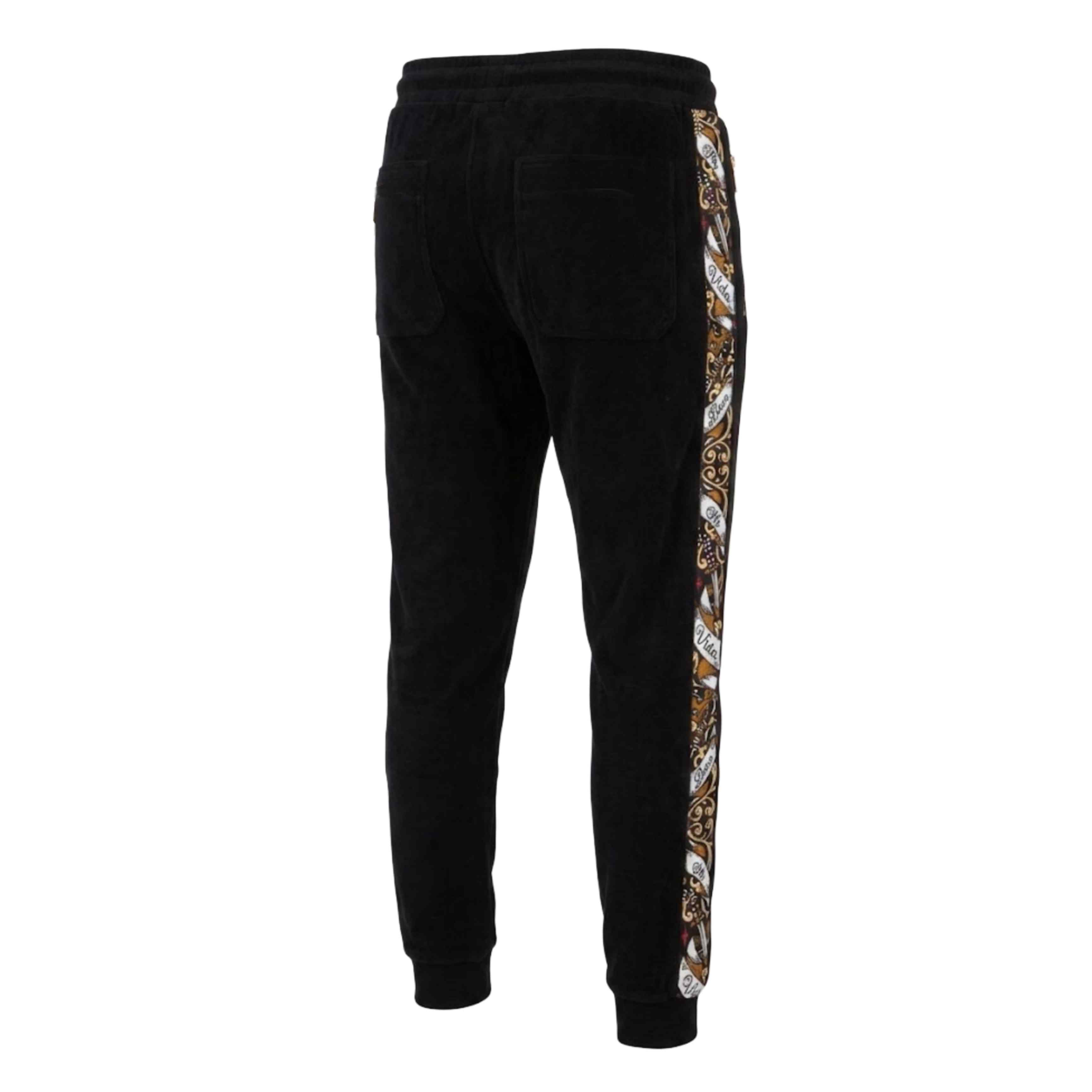 Pantaloni da jogging della tuta Savage con decorazioni - nero