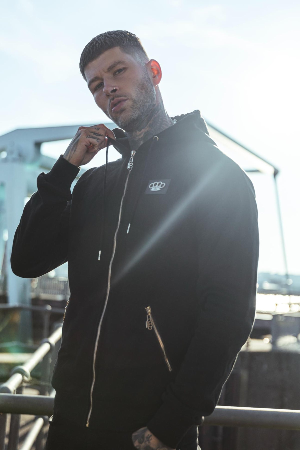 Sudadera con capucha MVL «Dark AK King»