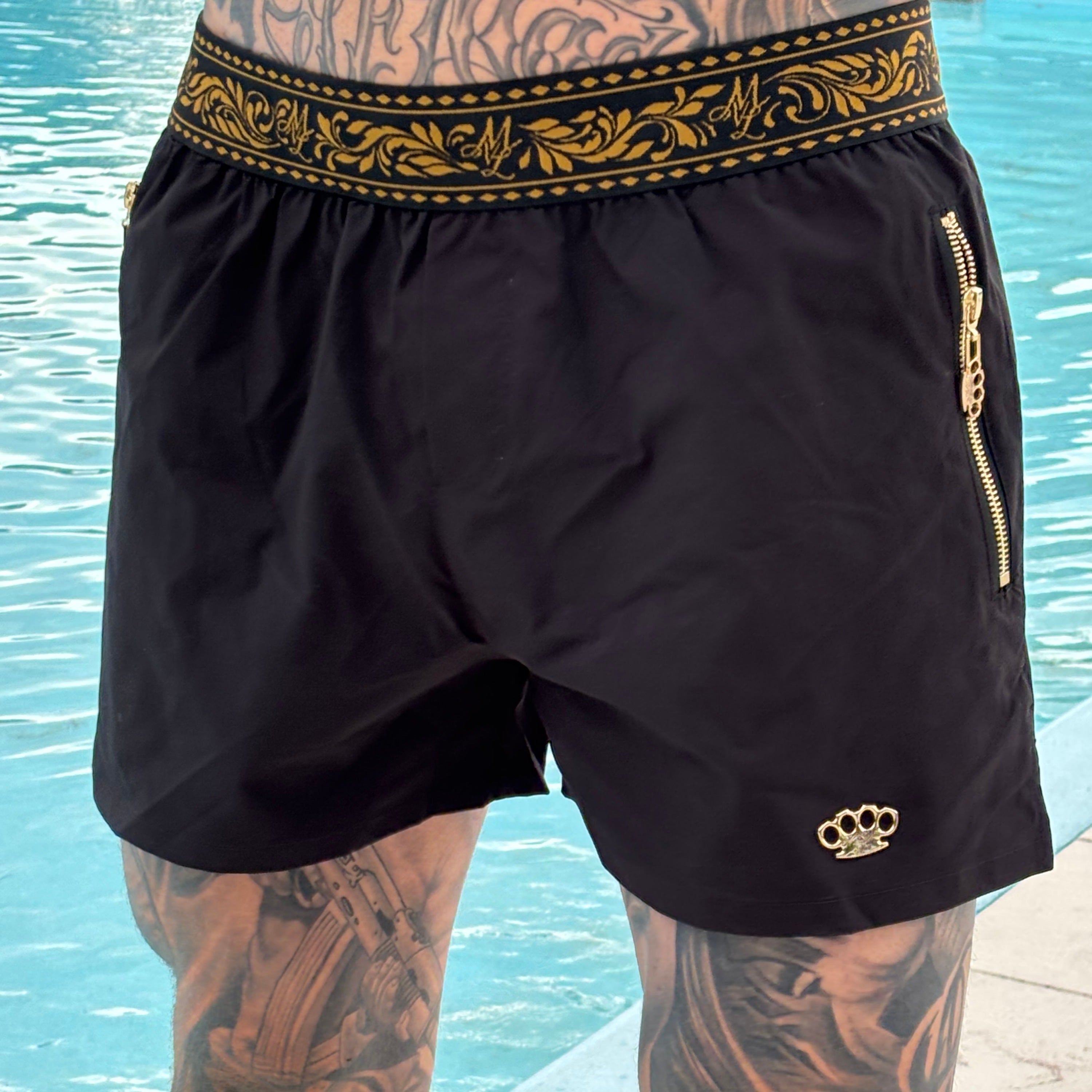 Pantaloncini da nuoto MVL "Meander" (modello corto)