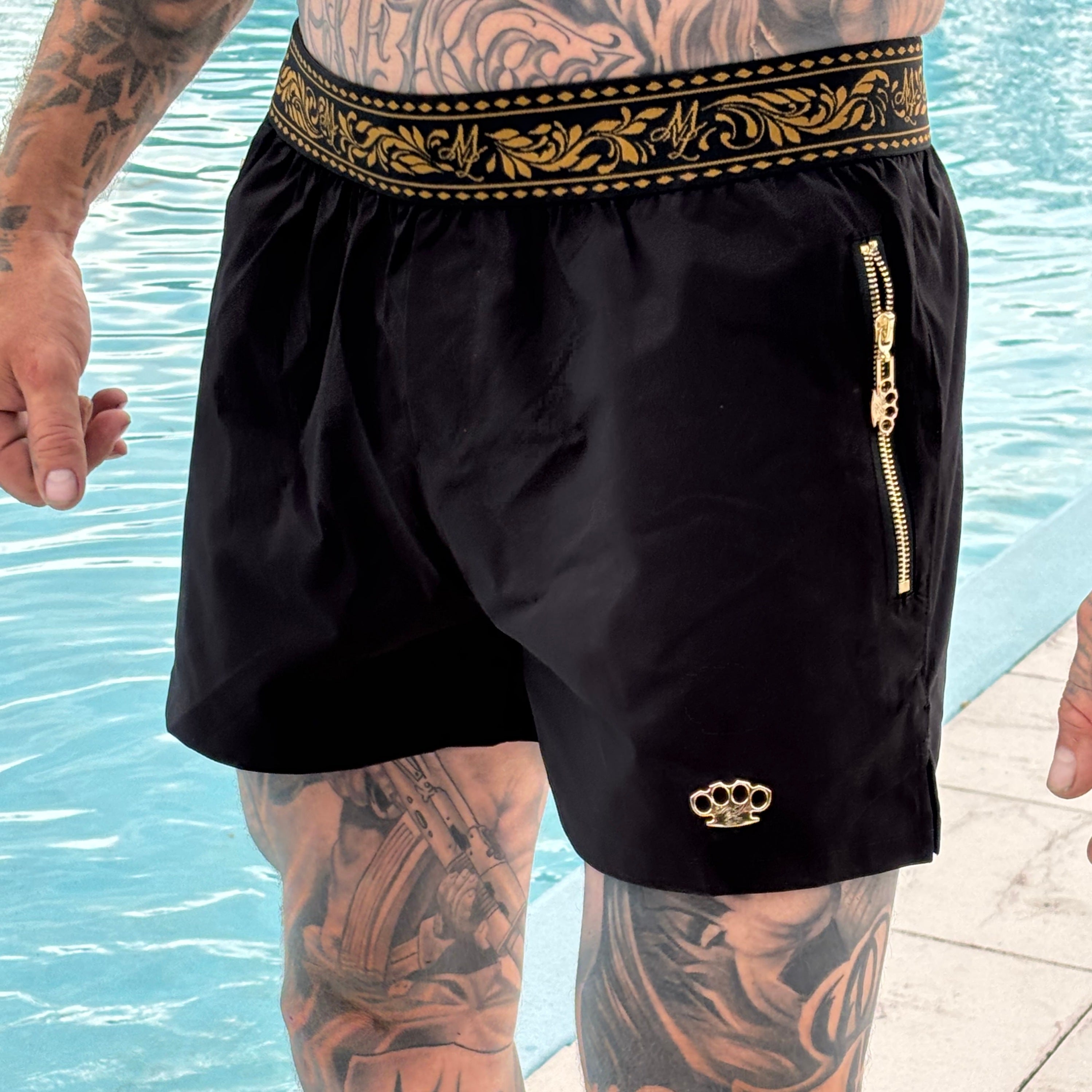 Pantaloncini da nuoto MVL "Meander" (modello corto)